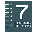 Greenworks G40LM45 Cutting Heights
