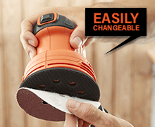 Black & Decker BEW210 Easily Changeable Sanding Discs
