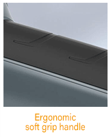 Steinel HG 2420 E Ergonomic soft grip handle
