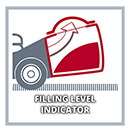 Einhell GC-PM 46/1 S Lawnmower Filling Level Indicator