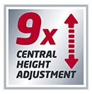 Einhell GC-PM 46/1 S Lawnmower Central Height Adjustment