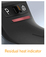 Steinel HG 2620 E Residual heat indicator