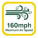 Webb WEEBV2800 Max Air Speed
