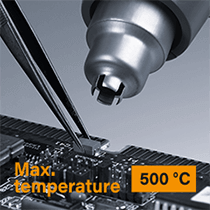 Steinel BHG 360 36v Max. Temperature 500 C