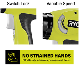 Ryobi CCG1801MHG ONE+ No Strained Hands