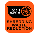 Black & Decker BEBLV260 Waste Reduction Ratio 12:1