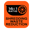 Black Decker BEBLV301 Waste Reduction Ratio 16:1