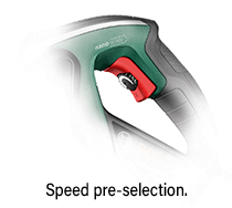 Bosch AdvancedCut 50 Speed pre-selection