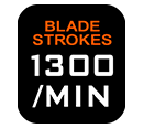 Blade Strokes 1300/mins Black Decker GTC36552PC Blade Strokes