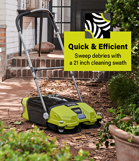 Ryobi R18SW3 Quick & Efficient Sweeping 