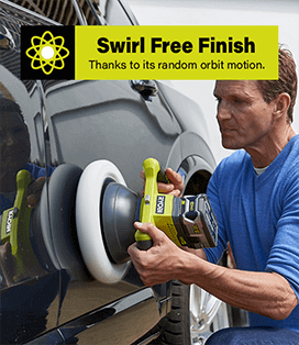Random orbit motion swirl free finish