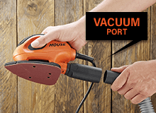 Black & Decker BEW230 Connection to a vacuum cleaner