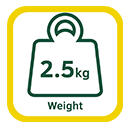 Webb WEV20HT Weight