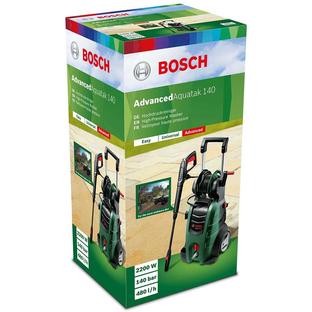 Bosch Advancedaquatak 140 Pressure Washer 140 Bar Pressure Washers