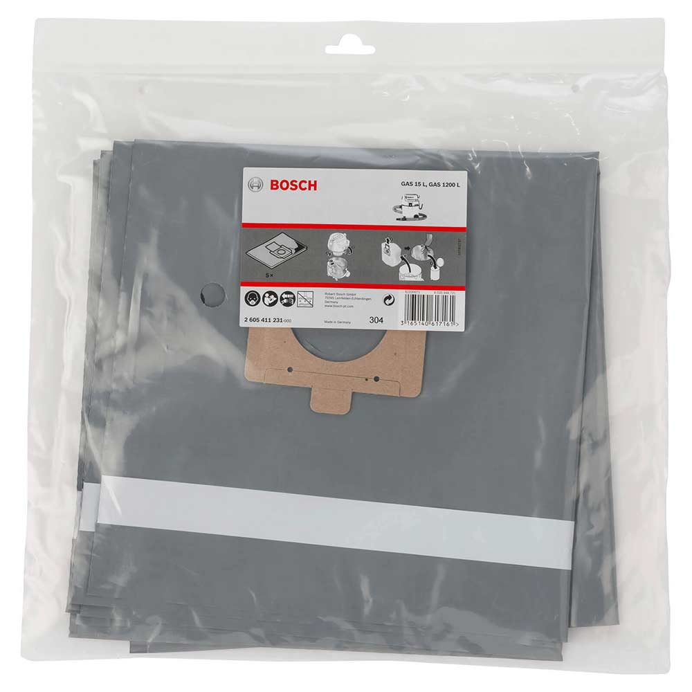 Bosch gas 2025 15 dust bags