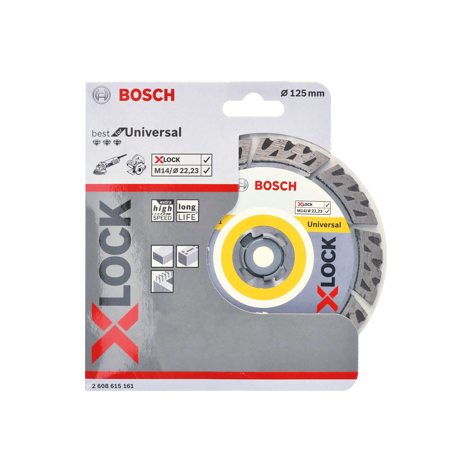 Universal, Diameter 125 mm, Width 2 mm Bosch Professional Diamond Cutting Disc 