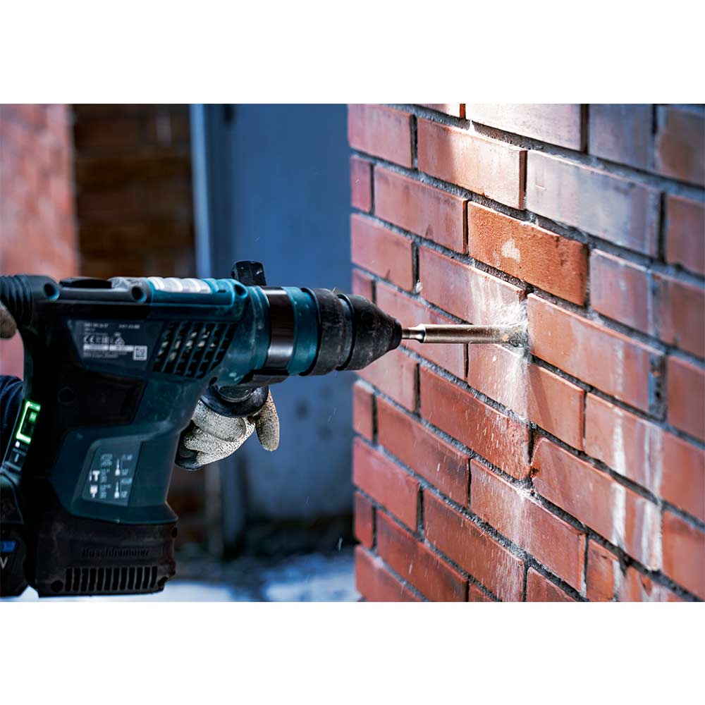 Bosch 5X PRO SDS Max-5C Spade Chisel Set (for Mortar, Solid Brick, Mm, Professional Accessory Rotary Hammer Drill, Break Hammer