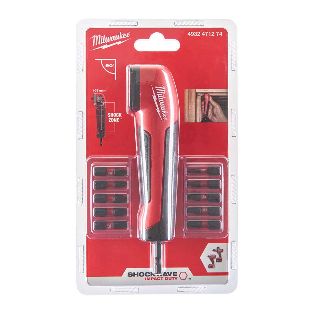 Milwaukee angle online bit driver