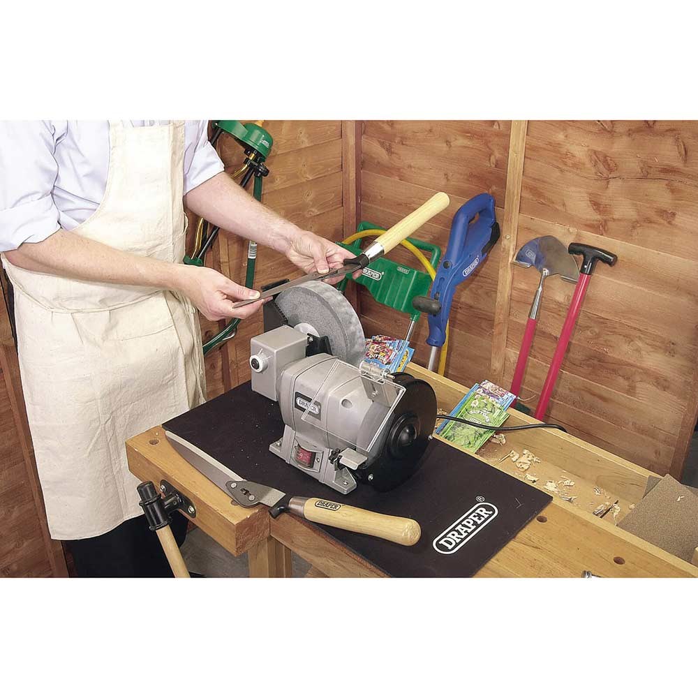 Draper Gwd200a Wet And Dry Bench Grinder Bench Grinders