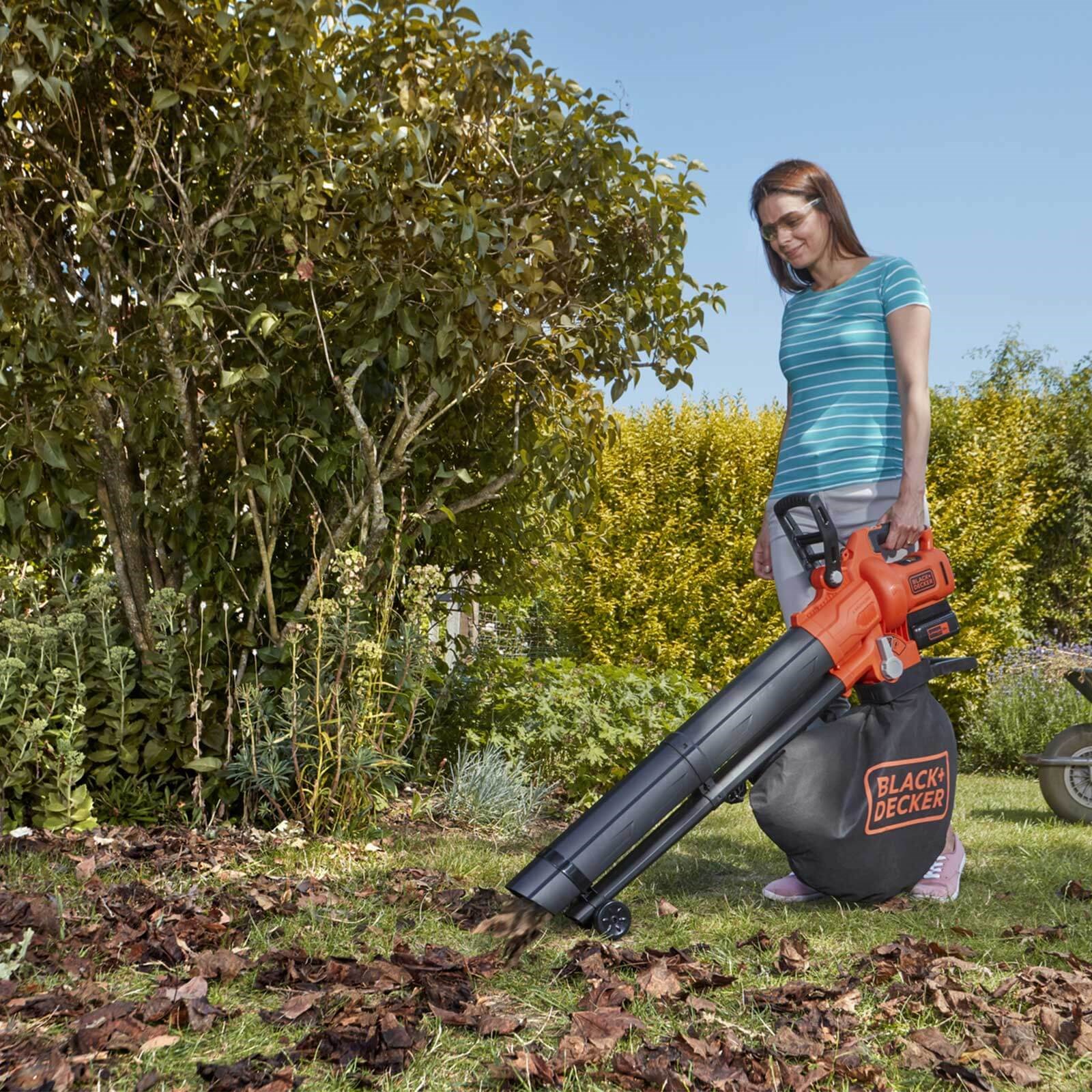 Black and Decker BCBLV36 36v Cordless Garden Vacuum and Leaf Blower