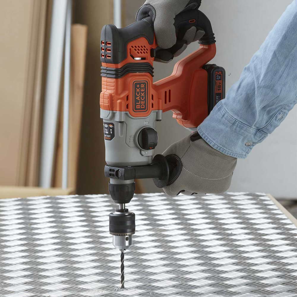 Decker BCD900 18v Cordless SDS Plus 