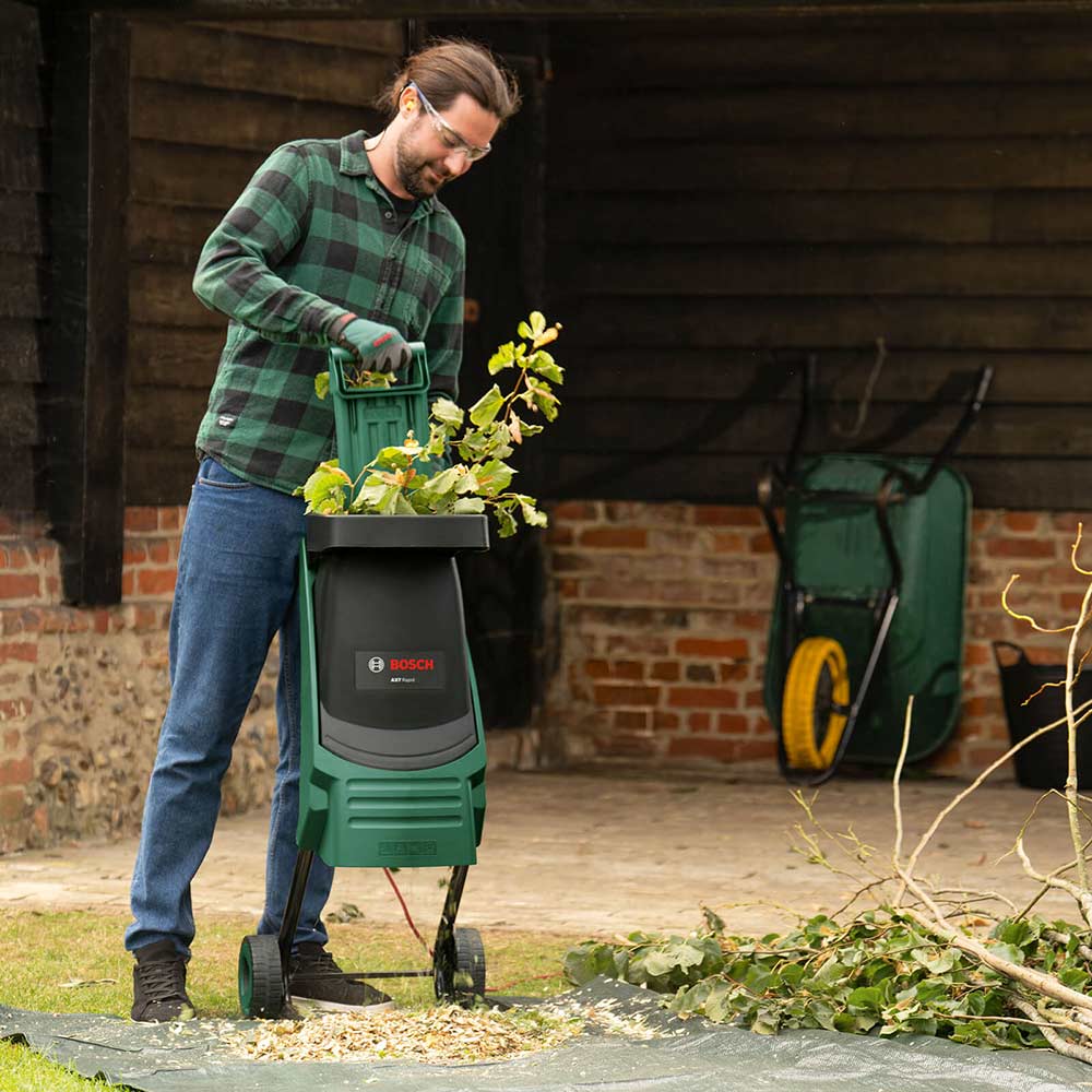 Biotrituratore Bosch AXT Rapid 2200 - Potente E Leggero, Con Lame Taglio Laser, Capacità 90 Kg/h - Foto 7