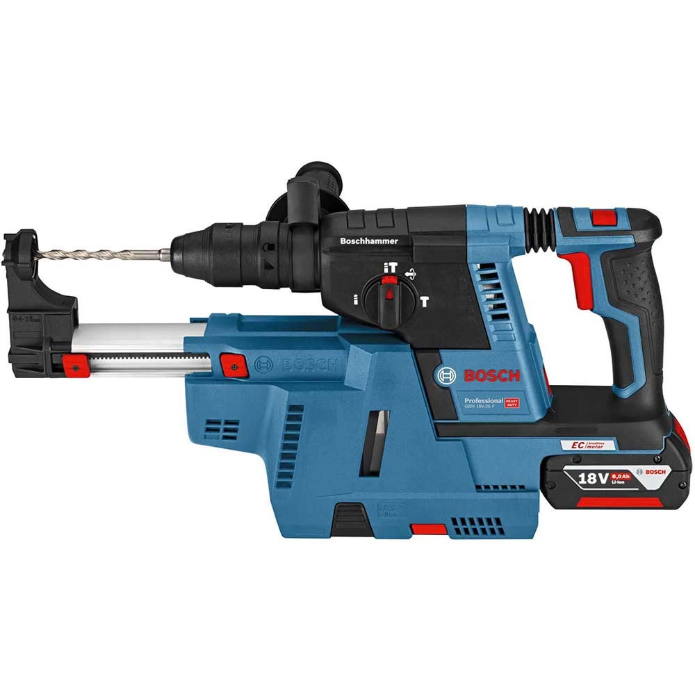 Bosch Gde 18v 16 Professional Cordless Dust Extractor Dust Extractors