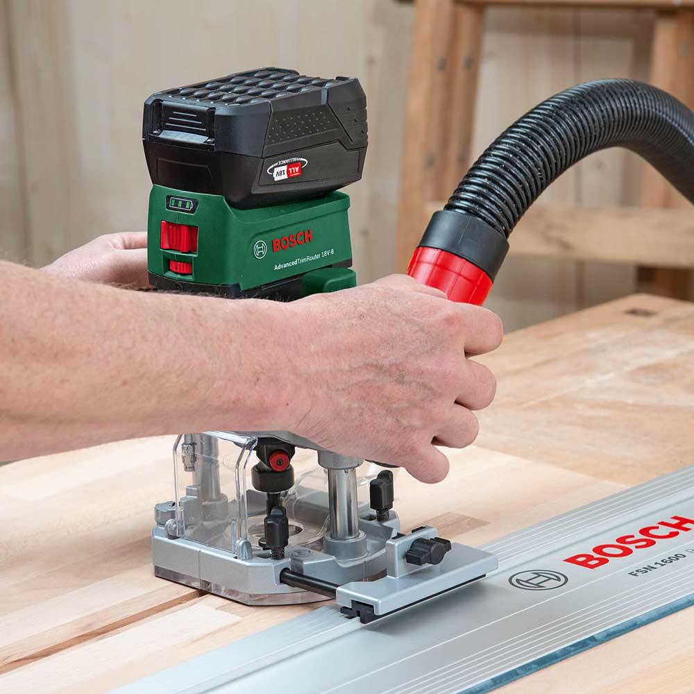 Bague De Copie Bosch 8mm Pour Affleureuse TrimRouter 18V-8 – Fixation Rapide Sans Outil - 4