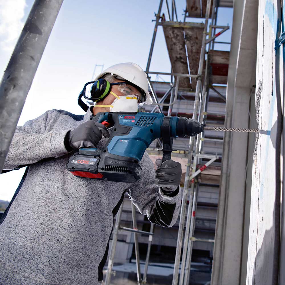 Perforatore SDS Plus Bosch Professional BITURBO GBH 18V-34 CF (fornito Senza Batteria) - Cod - View #11