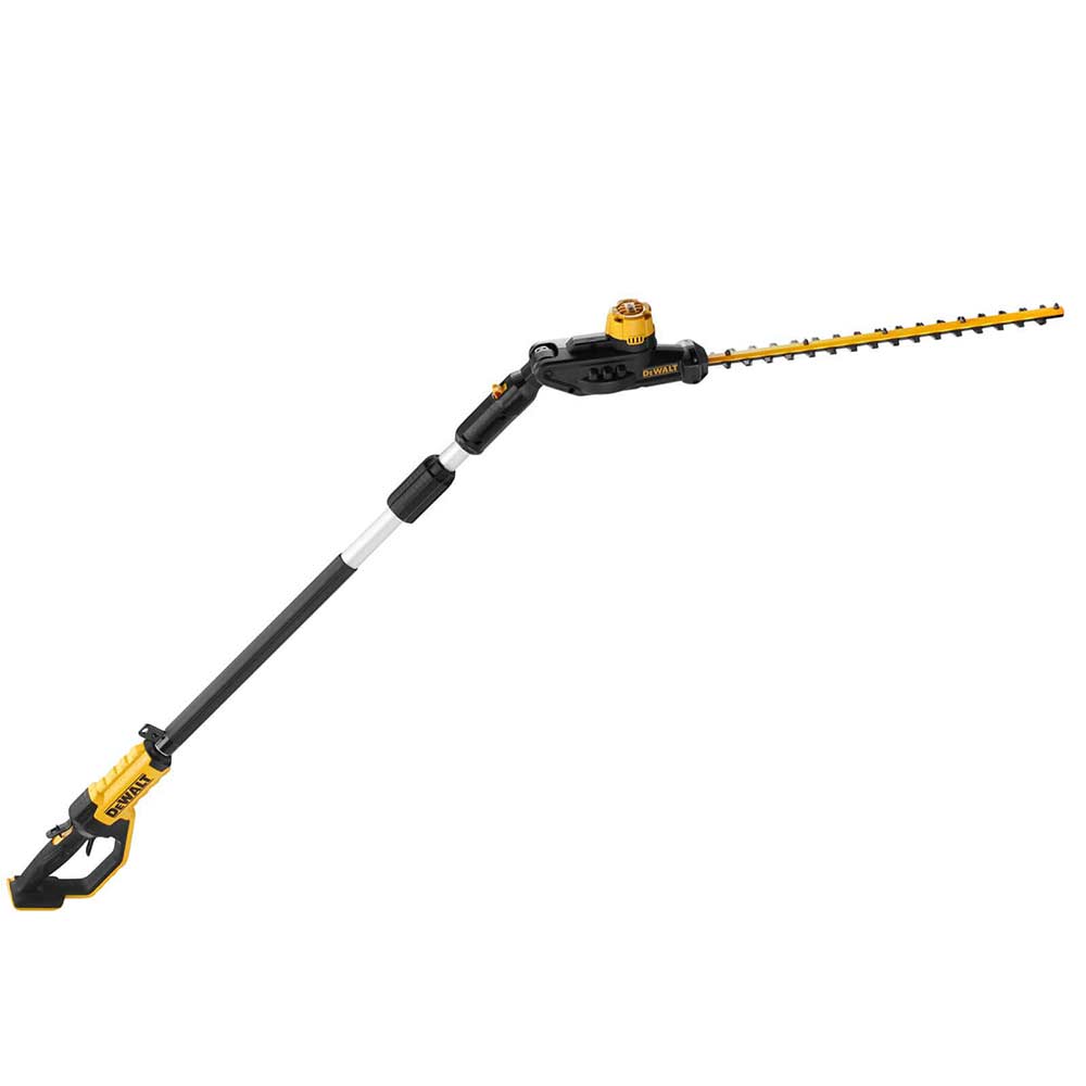 dewalt cordless pole hedge trimmer