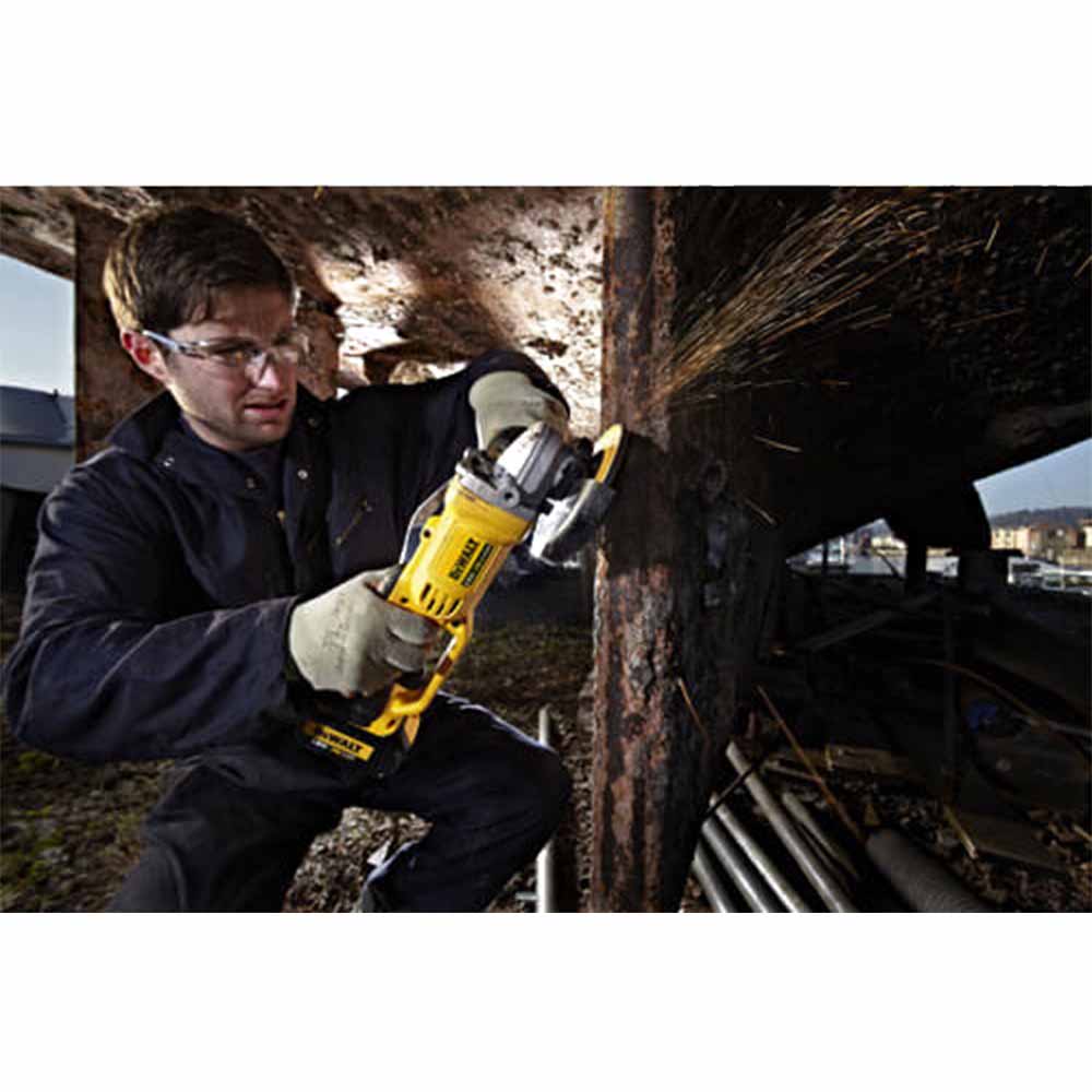 DeWalt DCG412 18v XR Cordless Angle Grinder 125mm Angle Grinders