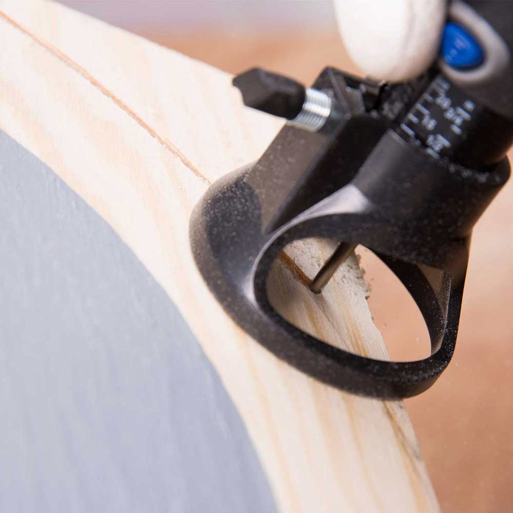 Kit Di Taglio Multiuso Dremel 565 | Con Guida E 3 Punte | Per Cartongesso, Plastica, Laminato - Foto 3