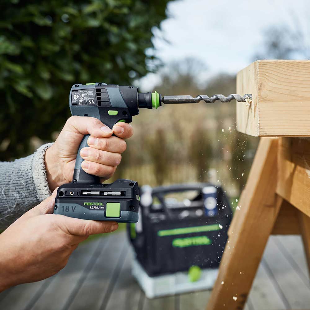 Festool TXS 18 18v Cordless Brushless Drill Driver Set Drill Drivers
