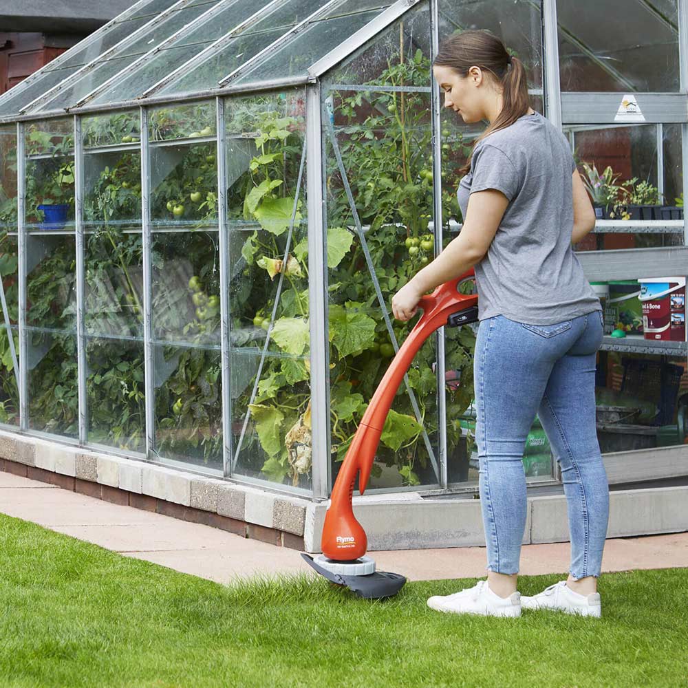 Flymo cordless grass trimmer deals