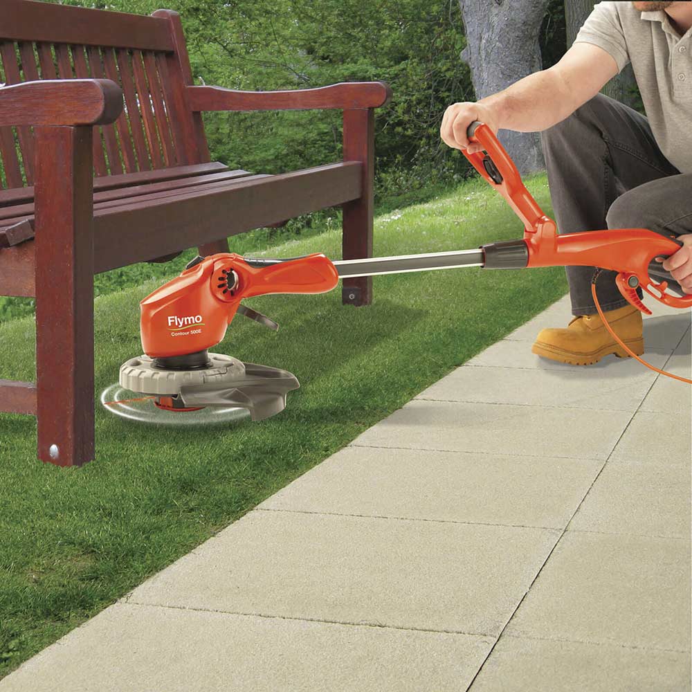 Flymo CONTOUR 500E Grass Trimmer 250mm Grass Trimmers