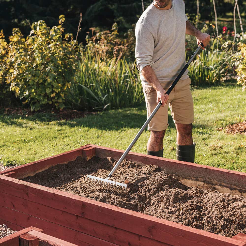 Fiskars discount soil rake