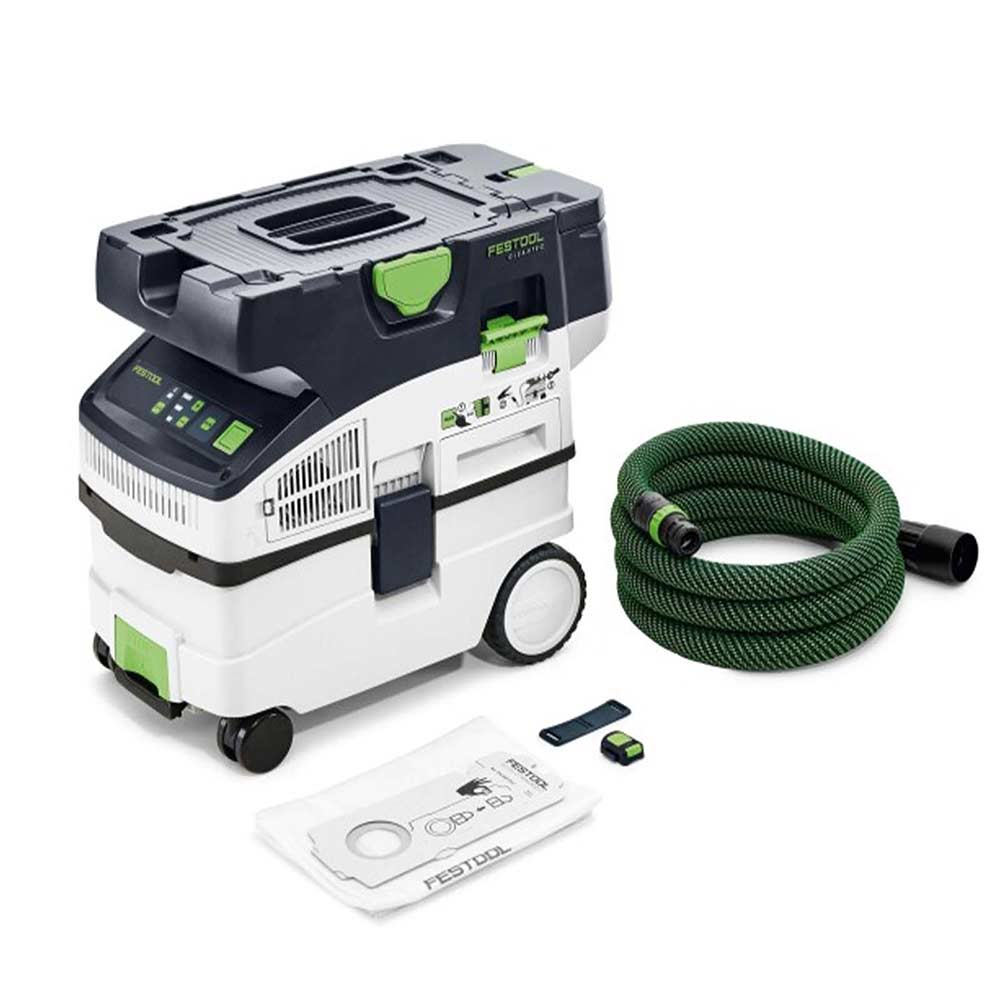 Festool TSC 55 Cordless Plunge Saw and L Class Extractor Kit