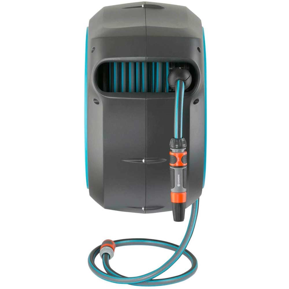 Home & Garden Store 35m 15m 35m Gardena Wall Mounted Hose Reel Box With Automatic Roll Up 25m