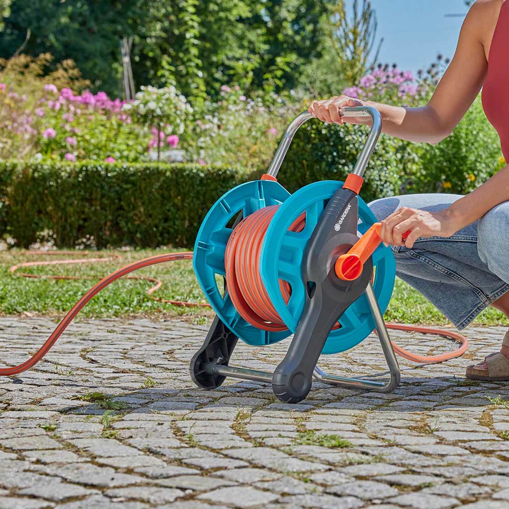 Gardena hose reel discount