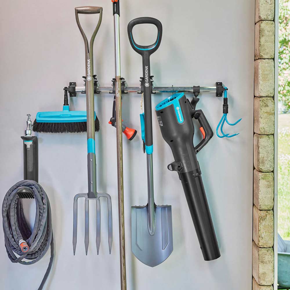Amazon.com : Gardena Tool Rack Plus: Wall-Mounted Rack for