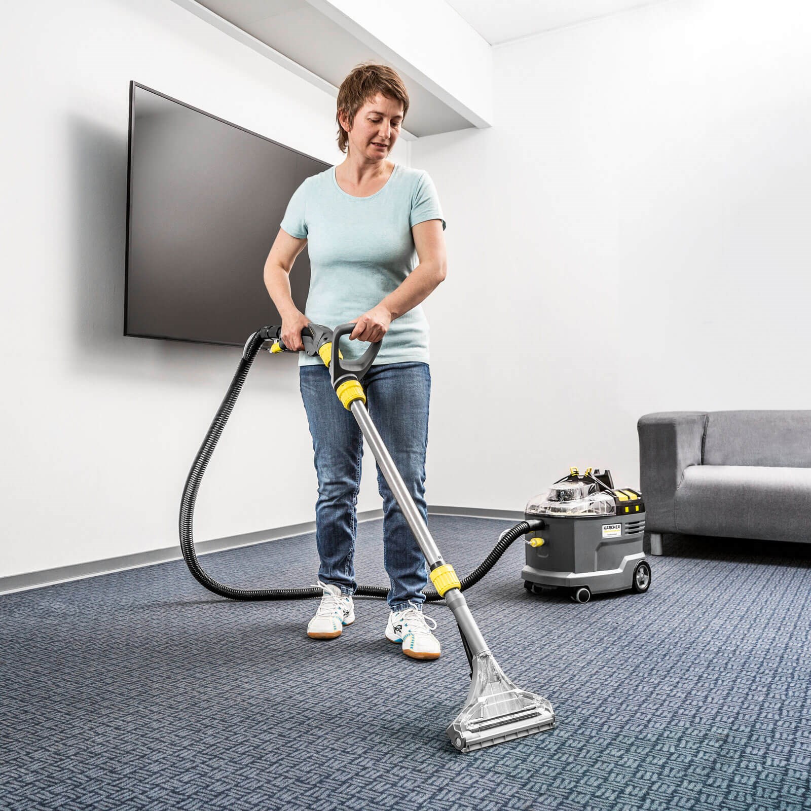 Karcher Puzzi 9 1 Bp Adv 36v Cordless Professional Carpet Cleaner Cleaners