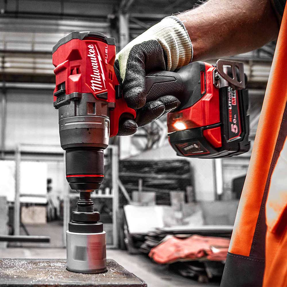 Milwaukee M18 FPP2A3 Fuel 18v Cordless Brushless Combi Drill and Impact Driver Kit Power Tool Kits