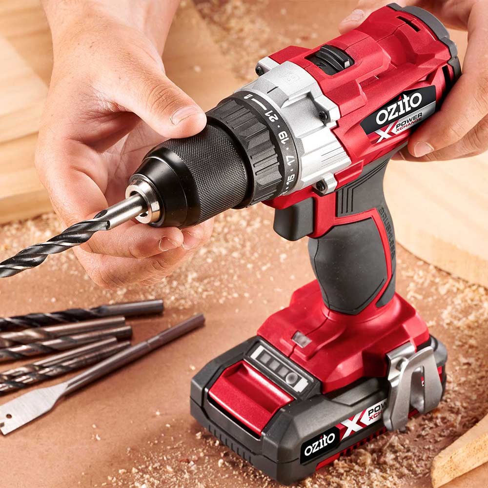 18v Drill Ozito Impact Driver Kit Impact Wrench Bunnings Ozito