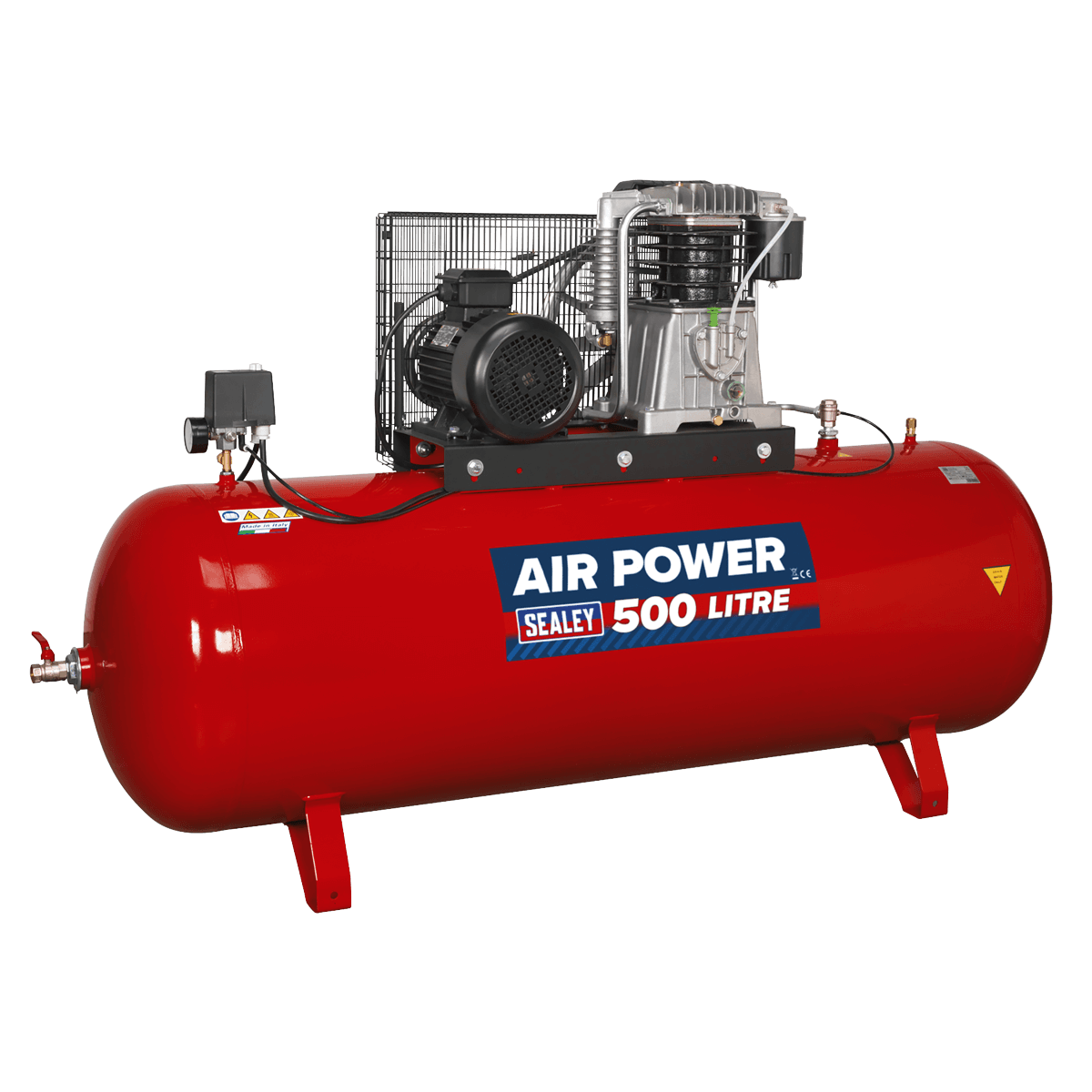 Gesprekelijk vraag naar Afleiding Sealey SAC55075B Air Compressor 500 Litre | Air Compressors