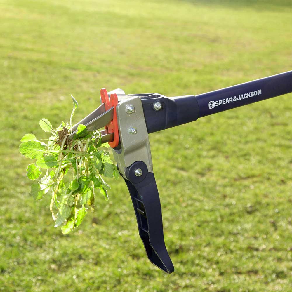 Colwelt Zaagtand Gazon Randgereedschap 96 cm, T-Grip Half Moon Gazonrand, Lange Handled Randgereedschap voor Gras Gazonranden
