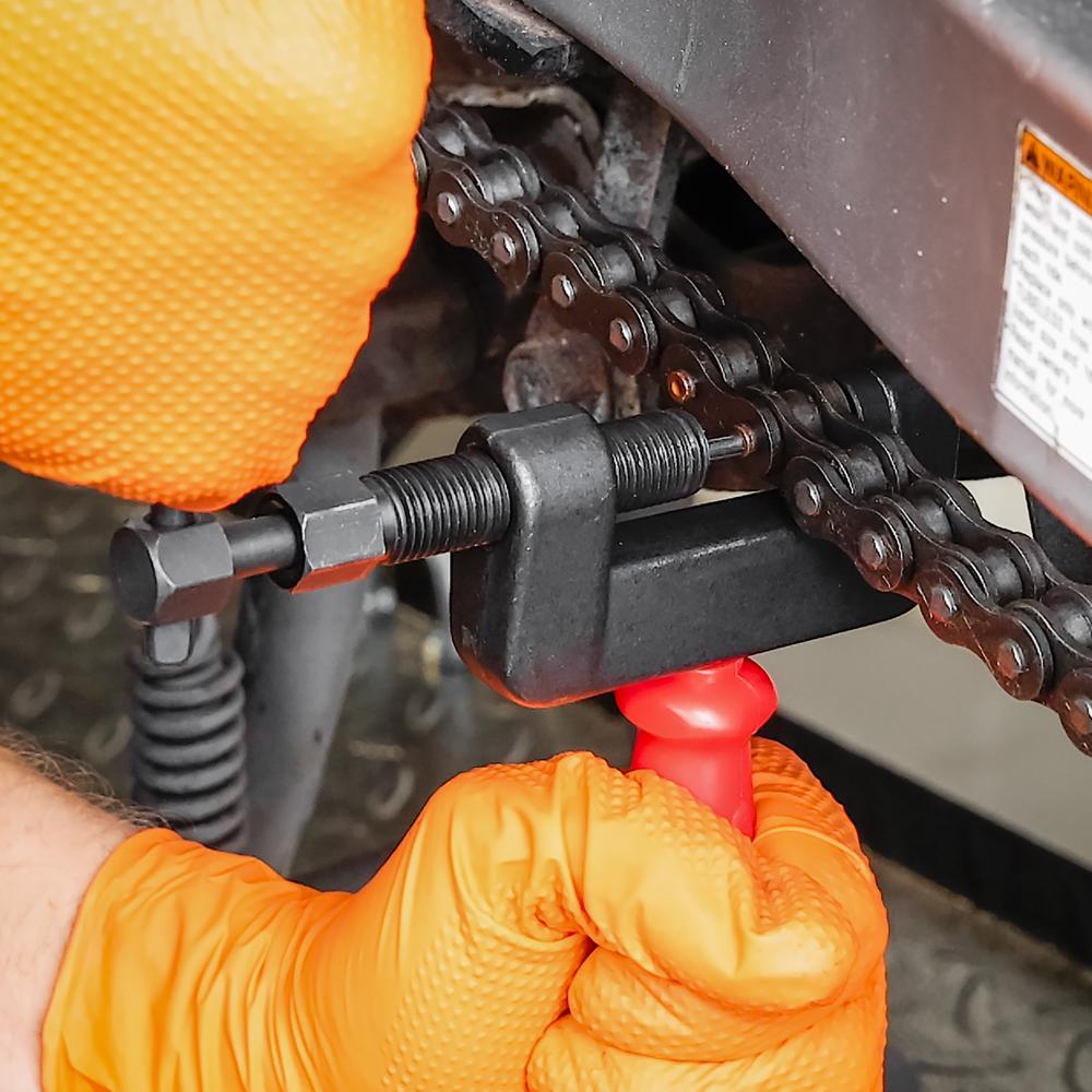 Pocket Chainsaw Breaker Kit – Chain Rivet Punch & Link Removal Tool, Carbon Steel, Fits 1/4, 3/8, 0.404 Inch Pitch Chains – Portable Chain Repair Set