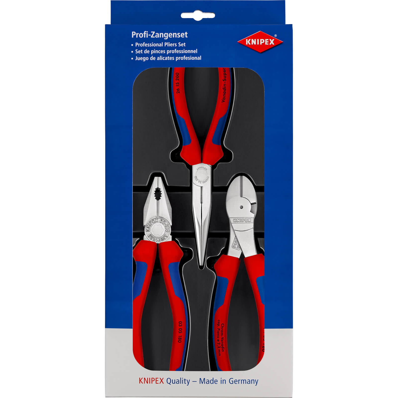 Knipex 3 Piece Professional Assembly Pliers Set