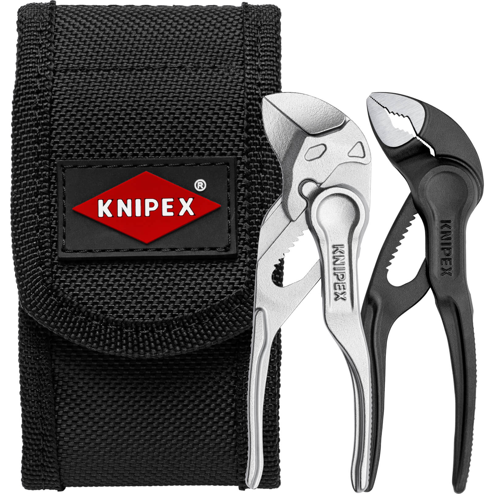 Knipex 2 Piece XS Pliers Belt Tool Pouch Set