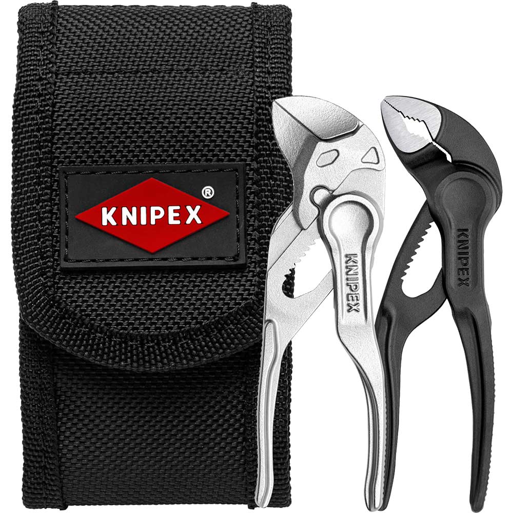 Image of Knipex 2 Piece XS Pliers Belt Tool Pouch Set