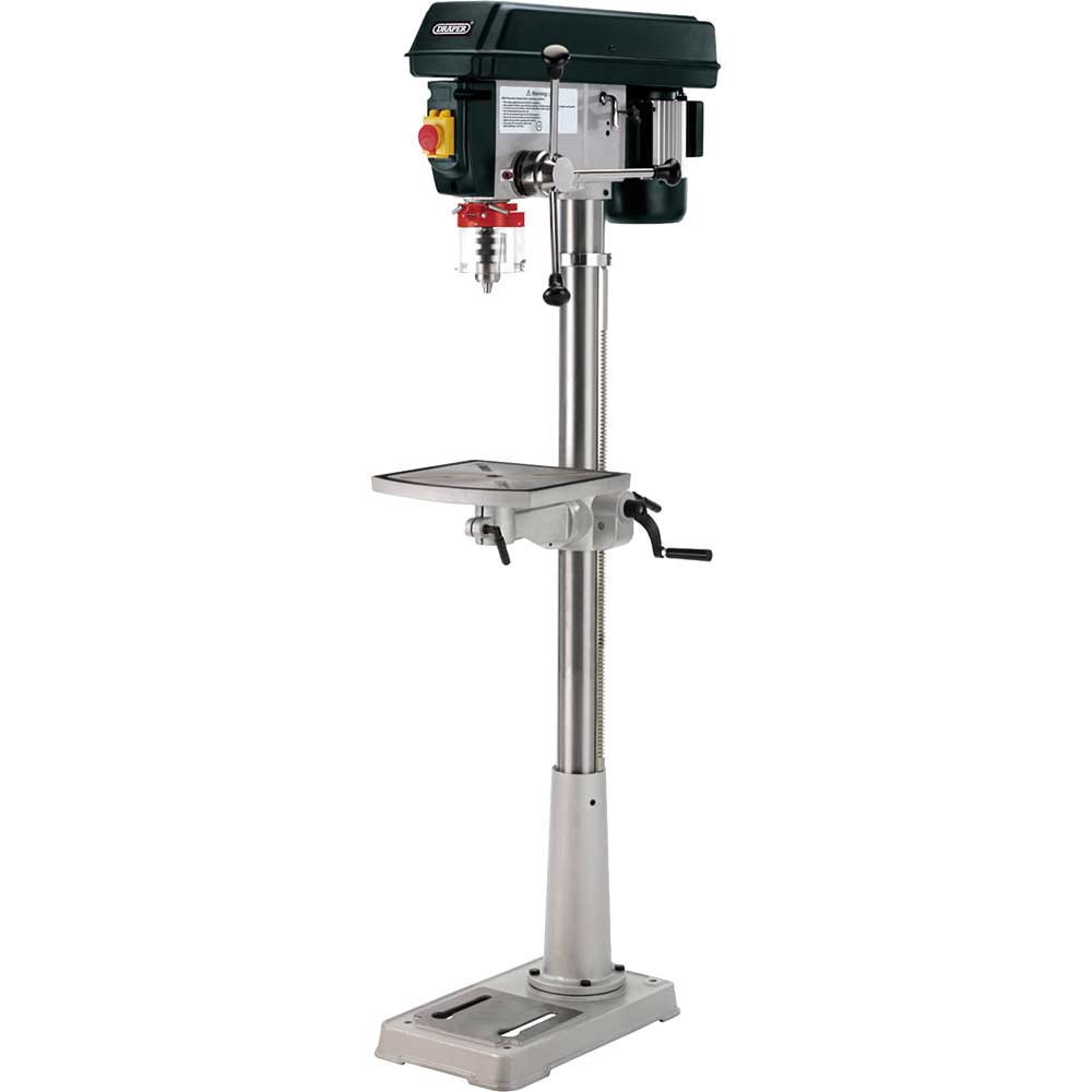 Image of Draper GD20/12EF 12 Speed Floor Standing Pillar Drill 240v